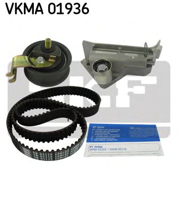 VKMA 01936 SKF Комплект (ремінь+ролики)0